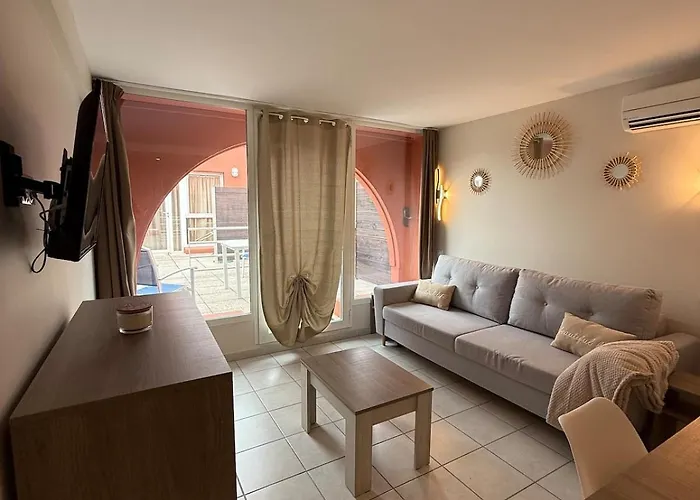 T2 Cap Terrace Piscine Appartement